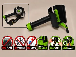 Boxing wrap/bandage roller max.180inch + handle