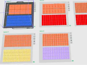 Carrés de fractions
