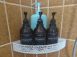 Corner Shelf – No Drill Shower Organizer