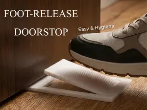 Hands‑Free Foot‑Release Doorstop