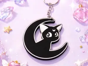 cat Sailor Moon, keychain