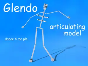 Glendo Meme Endoskeleton 3d Model FNAF Roblox