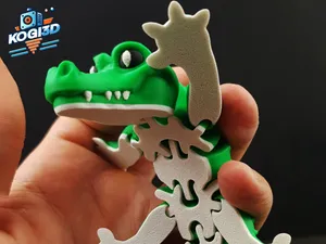 Articulated Crocodile