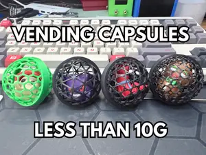 2in Vending Machine Prize Capsules - THERMOFORMING