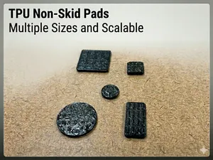 The Grip Pack: Multi-Shape Anti-Slip TPU Pads/Feet