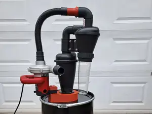 Cyclone Separator with vacuum cleaner motor