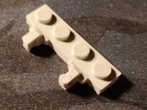 1x4 flat Hinge Locking Dual 1 Finger 44568
