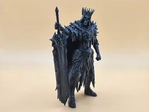 Dark Lich King – Fantasy Undead Lord Statue