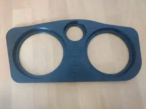 Support 2 speakers and 1 tweeter for the car