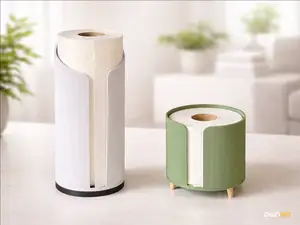 Parametric Paper Roll Holder