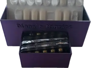 Tabletten Box Migräne