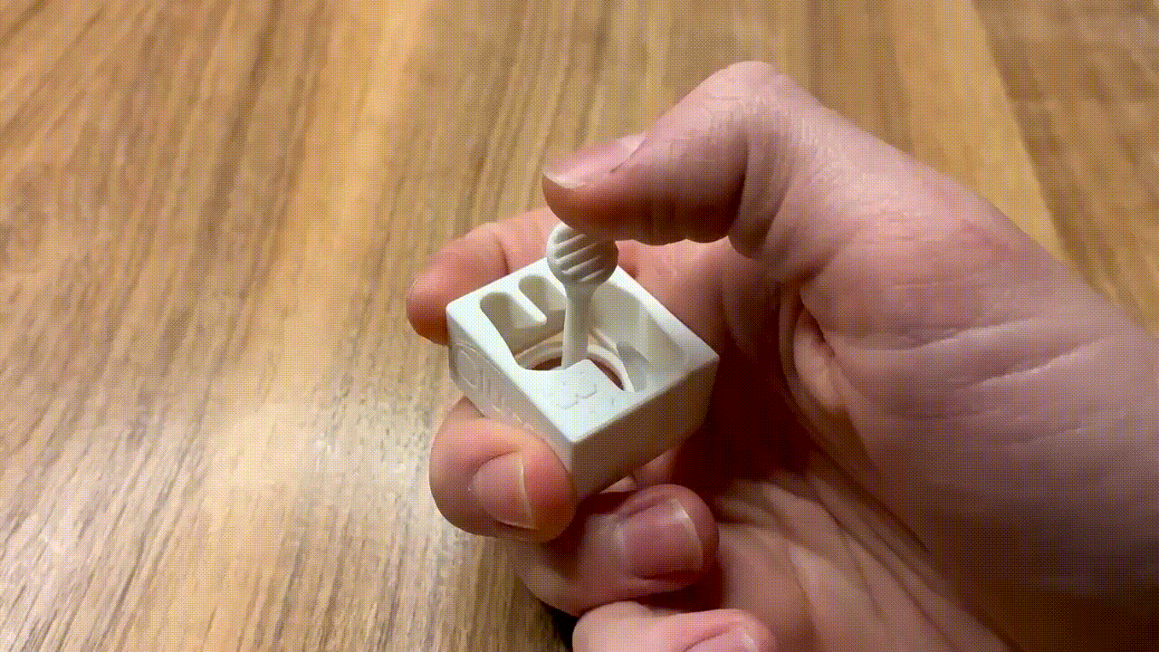 Mini Schaltknüppel Fidget – Print-in-Place