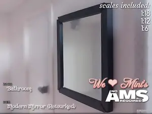 WLM - Modern Bathroom Mirror