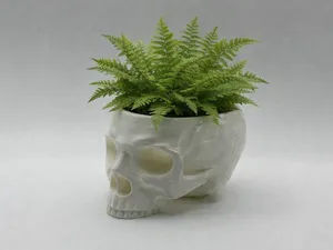 Skull shaped Pot Cover