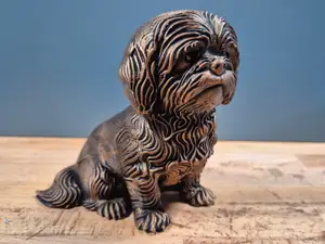 Shih Tzu  - 3D Dog Statue Decor
