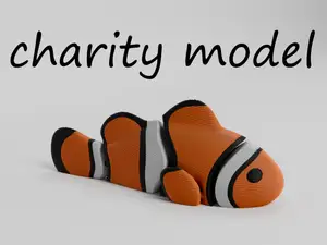 Articulated clownfish - charity model