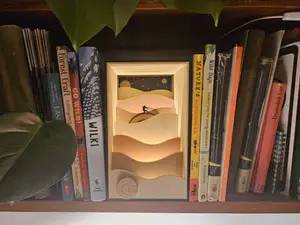 Dune Book Nook - Epic Mechanical Decoration