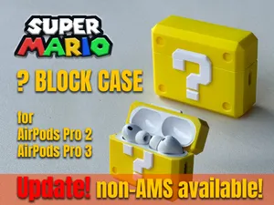 Super Mario ?-Block Case for AirPods Pro 2 & 3