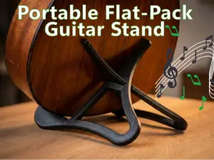 Universal Portable Flat-Pack Guitar Stand