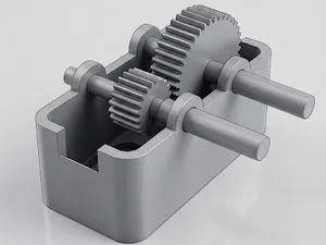 Modellino riduttore di velocità