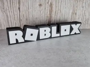 3D Roblox Logo – Customize Your Gaming Space