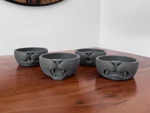 The Moody Meow Bowl – Cat Feeding with Attitude