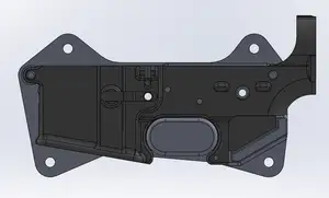 AR15 Lower Engraving Jig-Both Sides + 80 % Jig alt