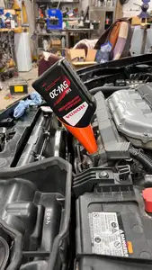 Honda V6 "no mess" M33x3.5 threaded oil filler funnel