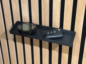 Acoustic panel shelf - 4 variants