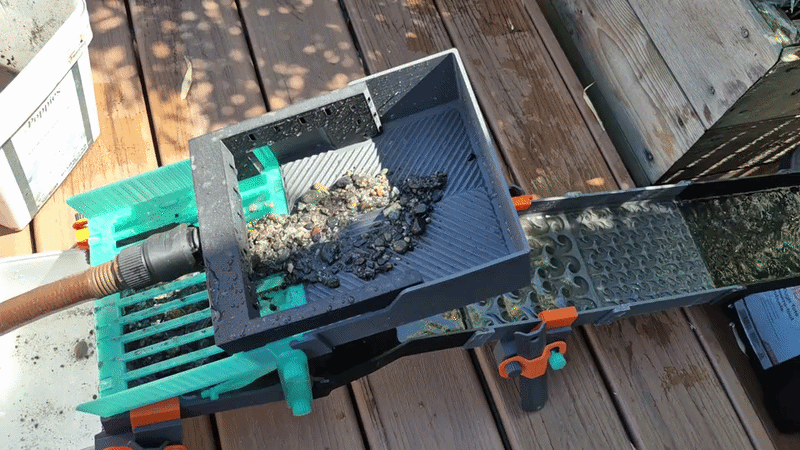 THE ultimate mini gold sluice highbanker dredgebox