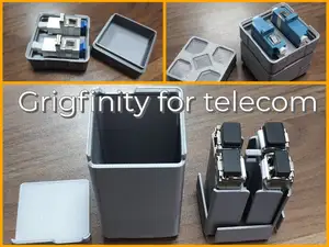 Gridfinity boxes for Telecom