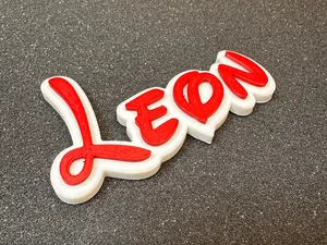 Leon Waldo Namensschild