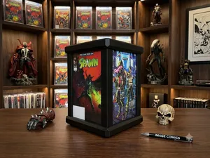 Spinning Comic Storage Box - 50 Comic Books