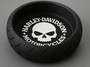 svuotatasche “Harley Skull”
