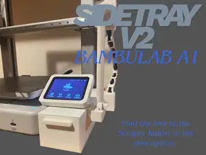 BambuLabs A1 Side Tray V2