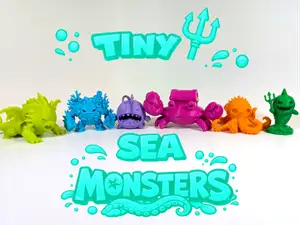 Tiny Sea Monsters