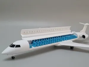 1/80 scale CRJ 900 Opening Fuselage Version