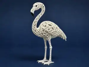 Flamand rose Aurore *sculpture Animaux Ajourées*