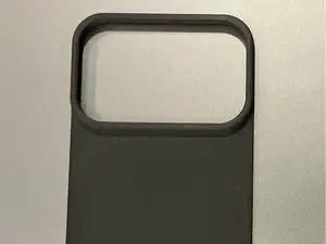 iPhone 17 Pro Back with open camera
