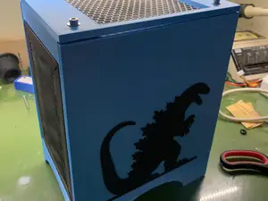 High capacity home air filter (carbon + HEPA)