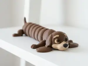 Articulated Dachshund Wiener Dog Toy