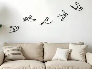 Birds in Flight Multi Panel Wall Sticker