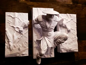 Mortal Kombat - Raiden - 3PC Wall Hang