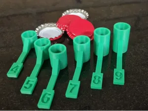 Home brewing - Measuring spoons for bottling sugar