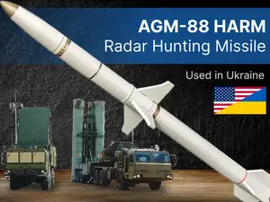 HARM Radar Hunting Missile | Used in Ukraine