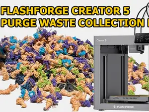Flashforge Creator 5 Purge Waste Collection Bucket