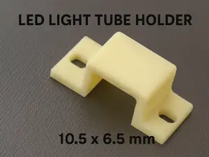 Halterung für LED-Lichterschlauch (10,5 x 6,5 mm)