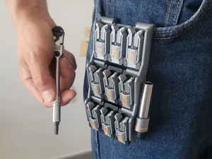 Single hand bit exchange