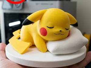 pikachu durmiente - pokemon