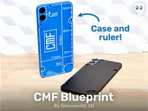 CMF Blueprint Case (incl. ruler for measuring!)
